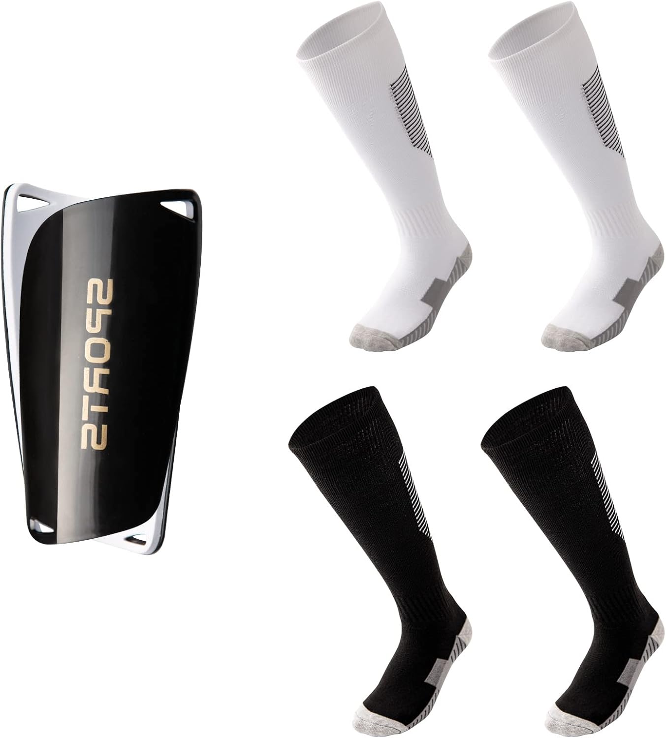 Comprar Shin Guards Soccer Younth, for Girls Boys Soccer Socks and Shin