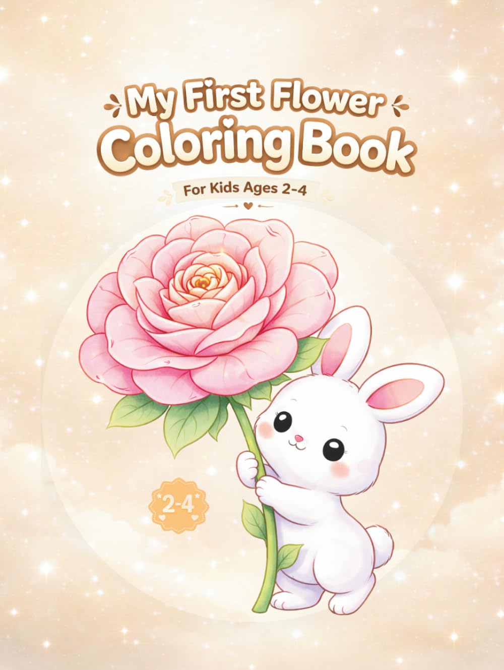 My first Flower Coloring Book