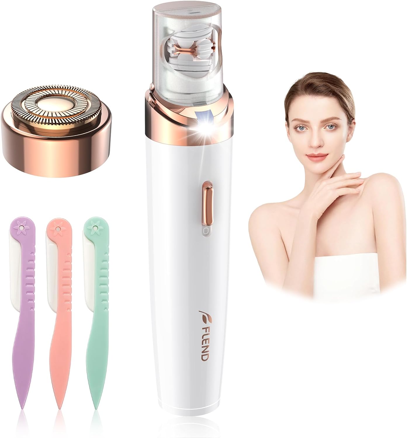 Epilator,2 in 1Epilator for Women Rechargeable,Womens