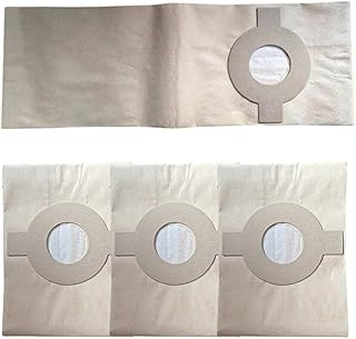 Bolsas de papel para aspiradora para modelos Karcher, filtración eficaz y opciones de fácil instalación (paquete de 4)