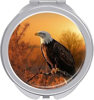Makeup Mirror Golden Sunset Bald Eagle Vanity...