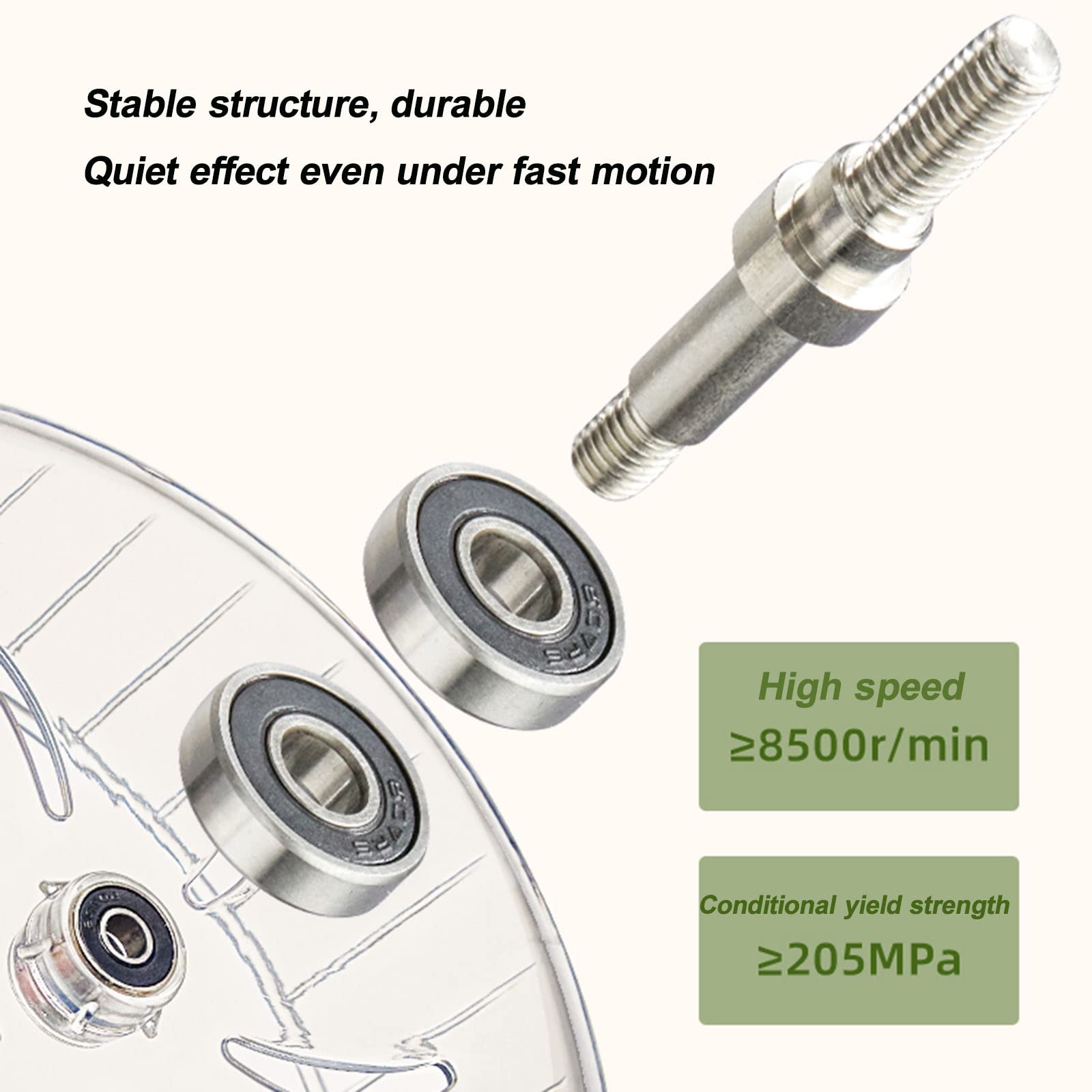 Rueda de hámster: rueda de ejercicio silenciosa for hámster, juguetes de hámster con base ajustable en altura y accesorio de jaula for hámsteres, jerbos, hámsteres enanos, ratones, ratas y otros anima