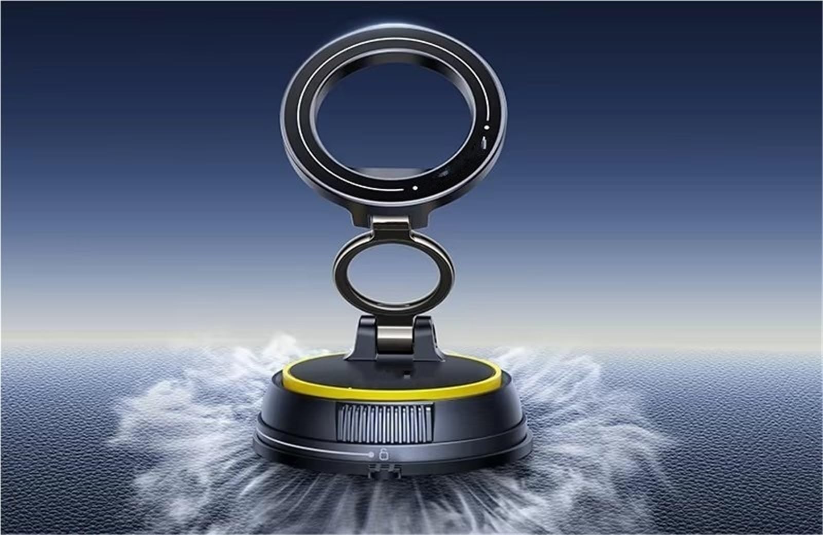 Per Iphone Supporto Per Viaggio Universale Supporto Palestra Baseus Vuoto Magnetico Telefono Rotazione 360 ° Porta Cellulare Auto