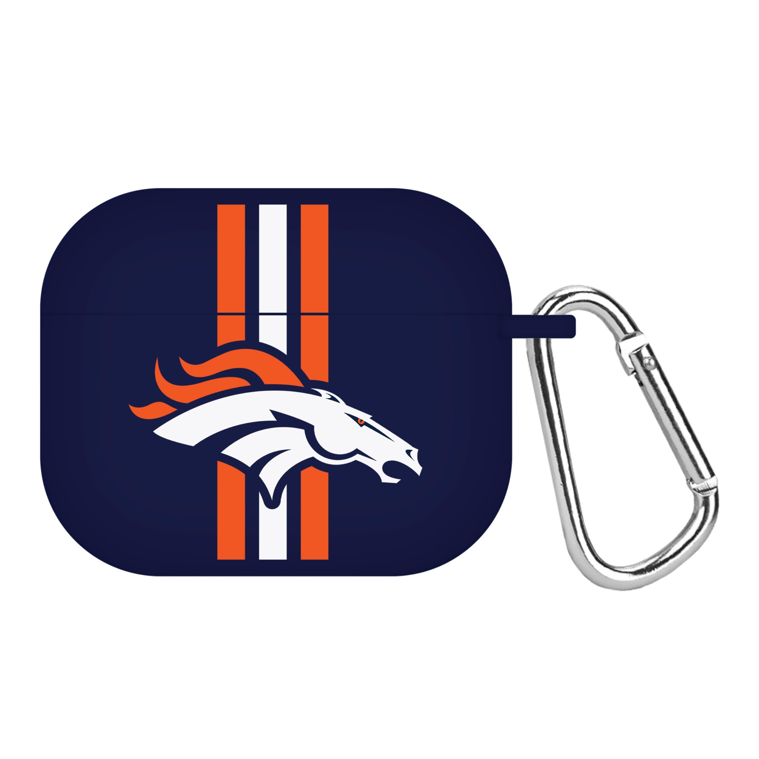 Denver Broncos HD Case Cover Compatible with Apple AirPods Gen 3 (Stripes)