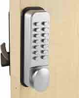 ShouSiFang Digitales Schiebetürschloss - Schlüssellos Mit Code Für Innentüren