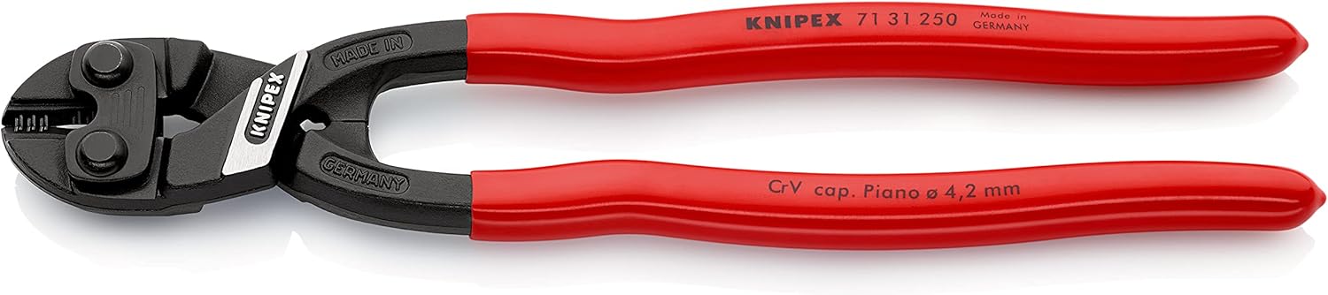 71 31 250 SB COMPACT Bolt Cutters "Cobolt" 9, 84" with Straight Blades in Blister Packaging