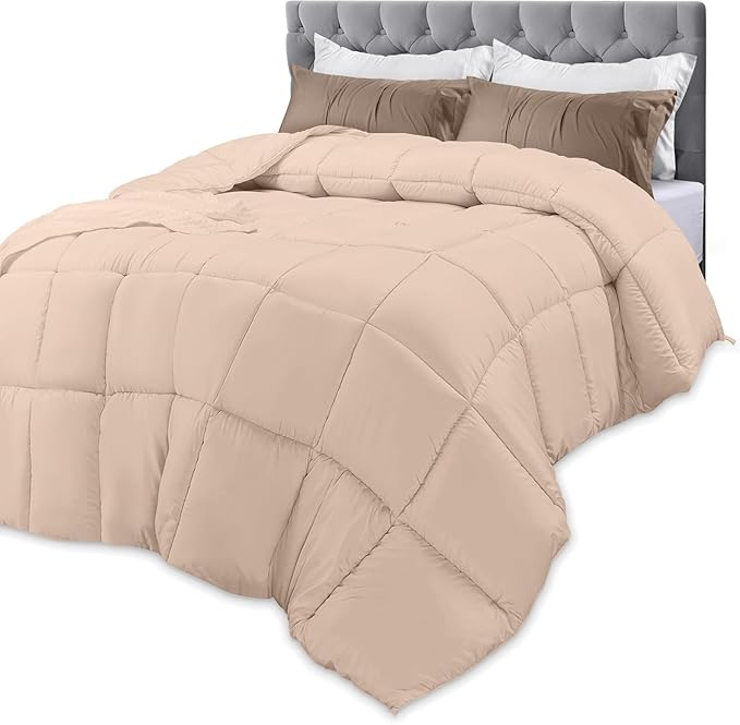 Utopia Bedding All Season 250 GSM Plush Siliconized Fiberfill Comforter Queen