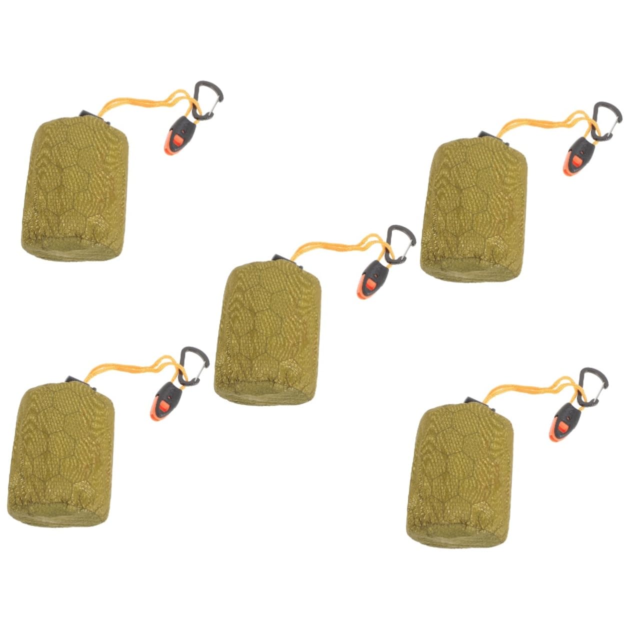 Abaodam Notfall Schlafsack Aluminiumfolie mit Tragetasche Wasserdichter und Winddichter Schlafsack für Outdoor Camping und Notfälle und Tragbar für Erwachsene Notfalldecke