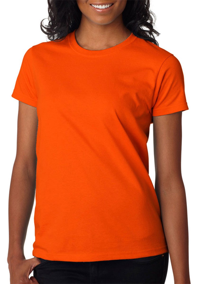 Gildan Men's Ultra Cotton Tee Extended Sizes, Orange, XX-Large