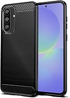 Vista 170 de Funda Qiinogow compatible con Samsung Galaxy A23 4G/5G, cubierta delgada para teléfono con absorción de golpes, funda protectora de fibra de carbono