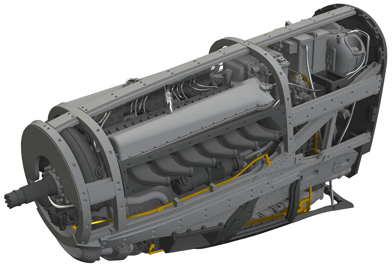 Eduard Brassin 1:48 - P-51D Engine