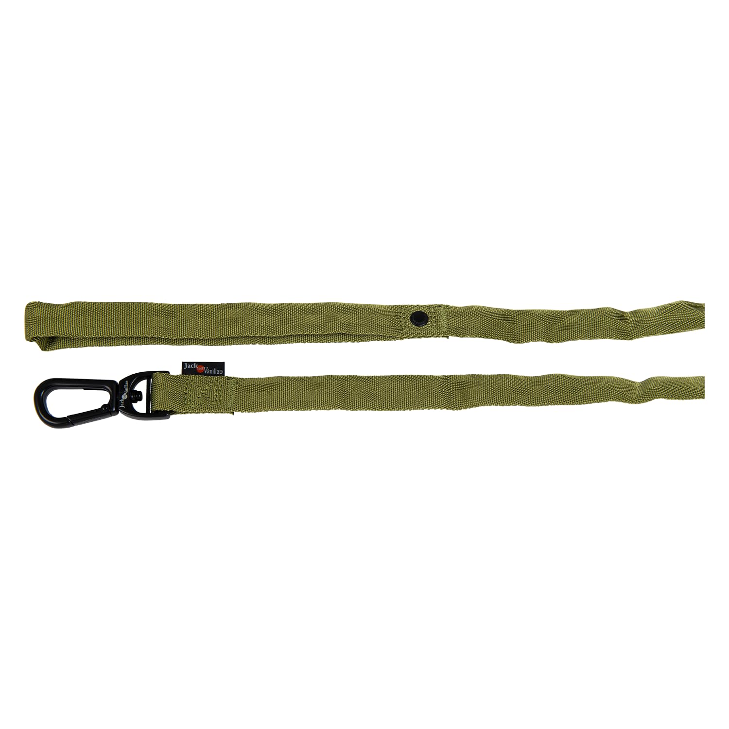 JACK AND VANILLA, Comfort Tube Dog Lead, Nylon, Green, Large, 25mm x 122cm