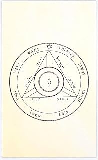 不幸断絶のお守り 土星第4の護符 有害な状況にケリをつけて終わらせる開運魔術護符 カード