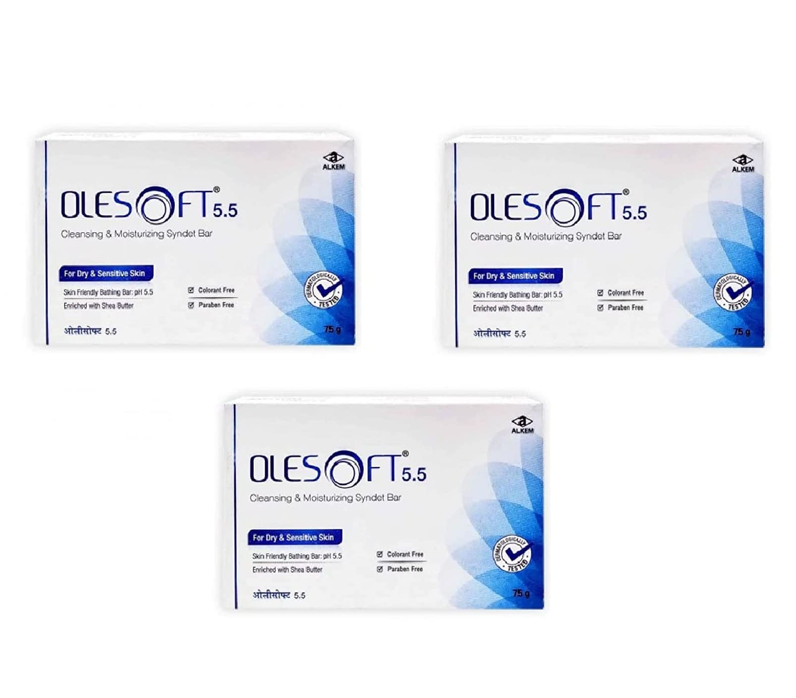 Olesoft daily Moisturizing bar 75g 3unit