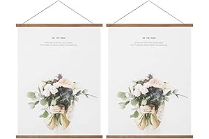 Miaowater Poster Frame for Posters and Artwork, 12" x 12"-24" x 36"