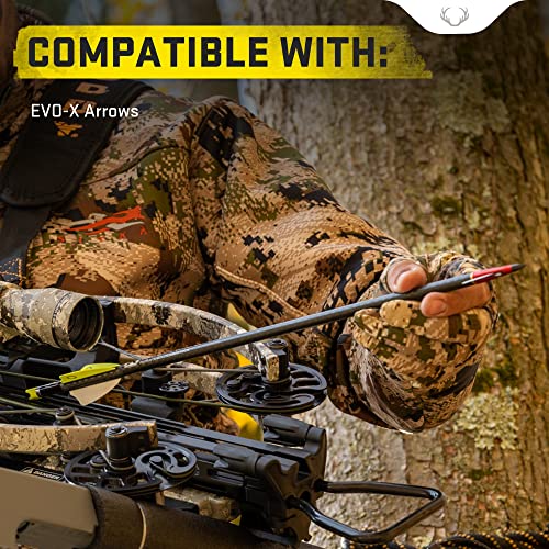 Tenpoint Crossbow Arrow Insert, 297 Inside Diameter - Pack Of 12 - Compatible With Evo-X Arrows #TOP2