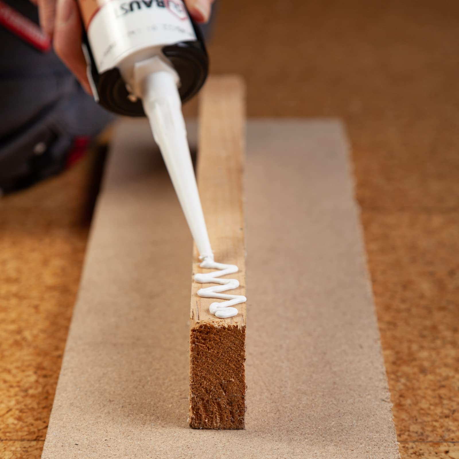 12x dubaust Montagekleber Universal Weiß – Holz, Styropor, Stein, Zierleisten - 511g - AMK24