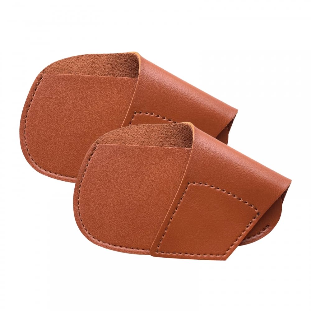 2PCS Iron Head Covers, PU Leather Iron Covers for Most Club Heads