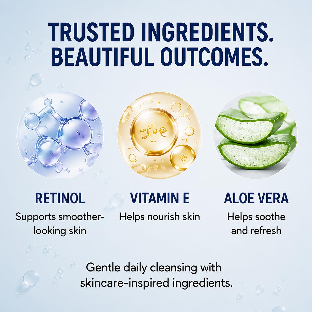 Global Beauty Care Salviette detergenti per tessuti, confezione da 4 (retinolo)