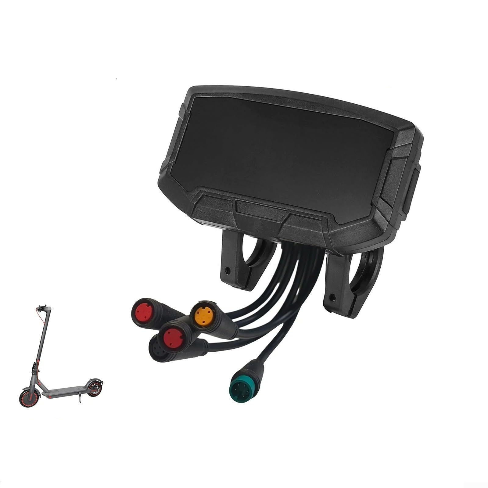 NexRen Pantalla de tablero de repuesto para Kamikaza para K1 para K1 Plus para scooters eléctricos K1 Max, medidor inteligente que muestra la velocidad y para el estado de la batería