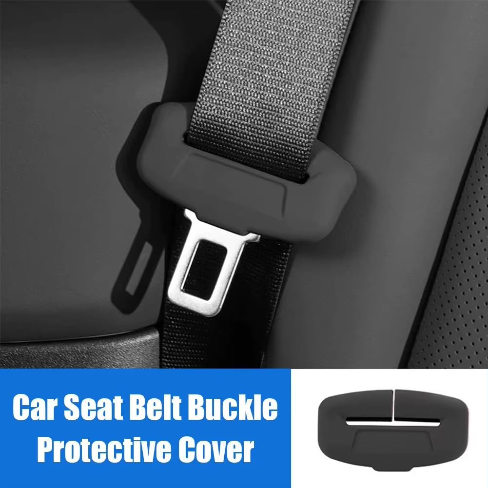 5 coperture con Fibbia per Cintura di Sicurezza per Alfa Romeo 147 156 164 166 159 Mito Giulia Giulietta Stelvio, Protezione per Fibbia per Cintura di Sicurezza,A