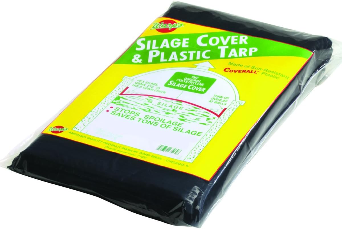 20x20 Black Tarp/Silo Cap