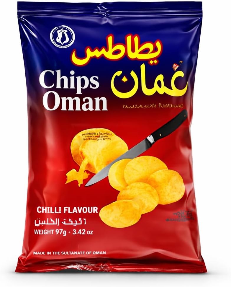 Oman Chili Potato Chips 97gm