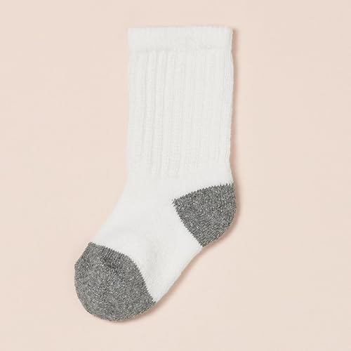 Miniatura 7 de Tienda Essentials Calcetines unisex de algodón para niños y niños paquete de 10