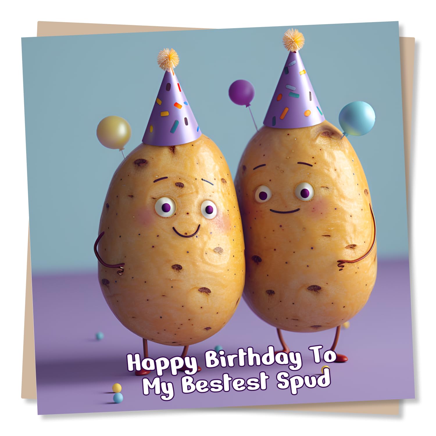 Wee Blue Coo Geburtstagskarte „Happy Birthday Du Alte Kartoffel“ – Humorvoll, 17,5x12,5 Cm, Aus Nachhaltigem Karton
