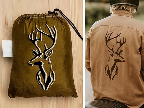 Miniatura 5 de Plantilla de plantilla de cabeza de león de 10 x 10 pulgadas, plantillas reutilizables para pintura y manualidades, plantilla de león, plantilla de