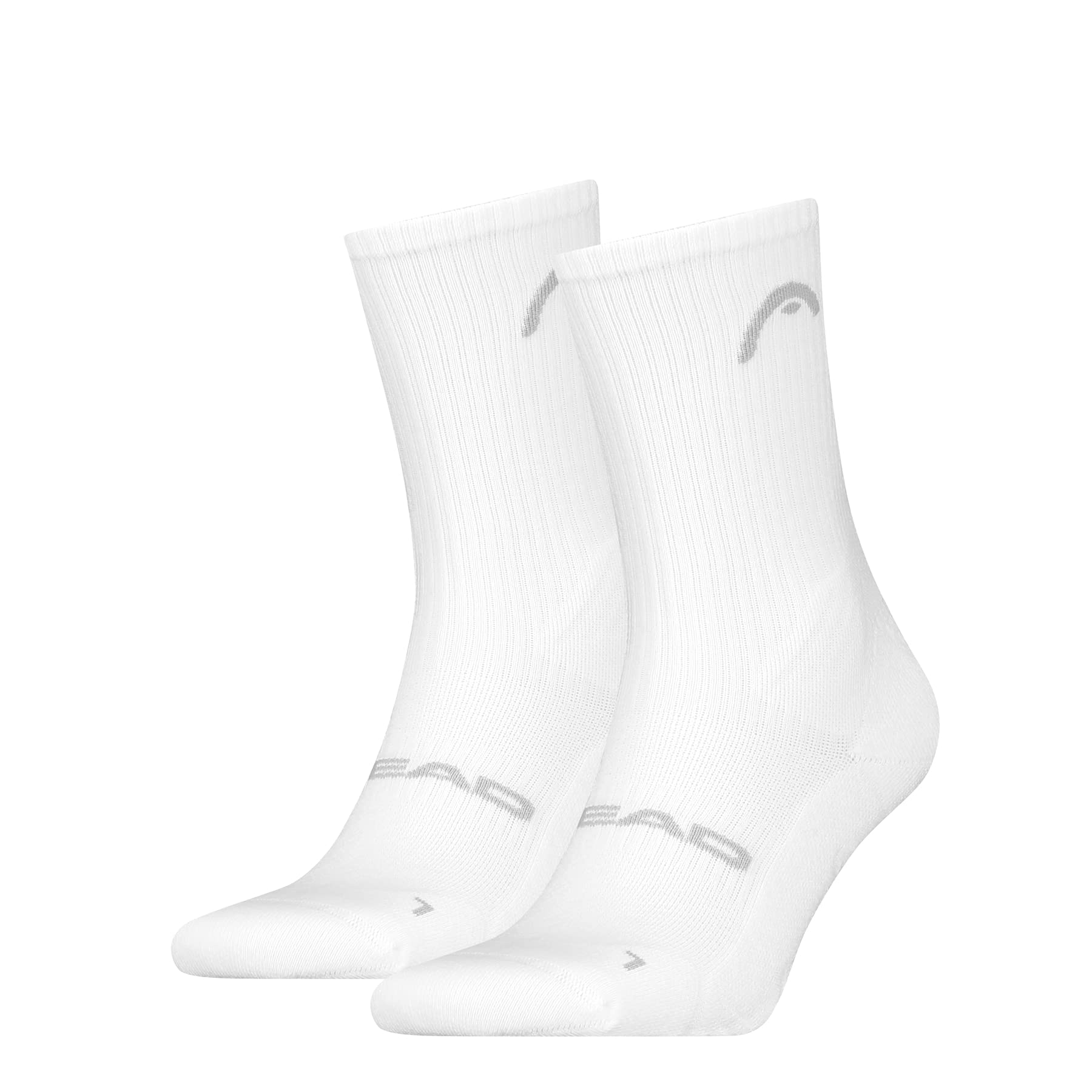 Head CREW SOCK, White, 43/46 (pack of 2)