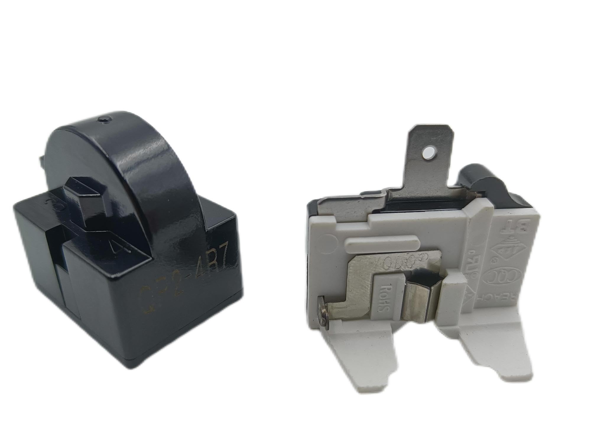 Relé PTC QP2-4.7 De 2 Pines, Relé De Refrigerador De 1 Pin Y Protector De Sobrecarga De Refrigerador 6750c 0005p