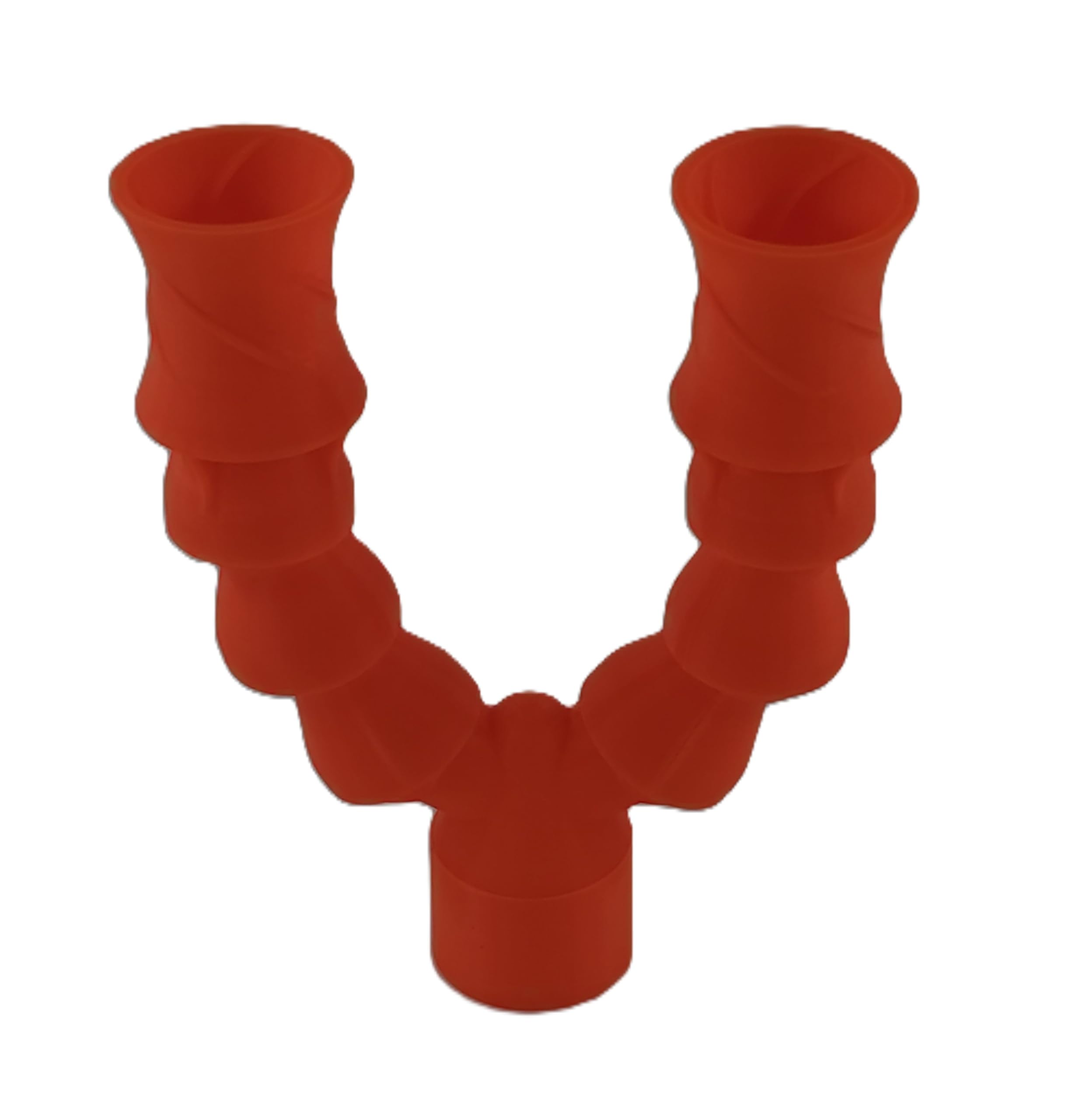 Generador de flujo aleatorio dual para acuarios refrigerados de mar rojo, adaptador de 25 mm a 1/2 pulgada, material PETG, sistema de mejora de circulación de agua de tanque de arrecife con 2