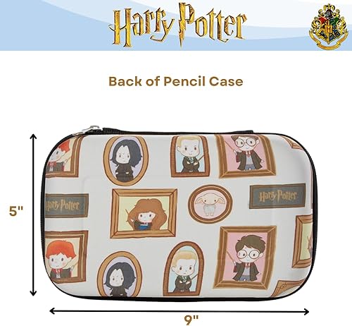 Miniatura 4 de Innovative Designs Harry Potter Hogwarts - Juego de estuches con calcomanías y bolígrafos de gel para niños, moldeado con cierre de cremallera