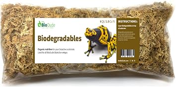 The Bio Dude New Zealand Sphagnum Terrarium Moss, for Reptiles, Frogs, Orchids. AAA Grade