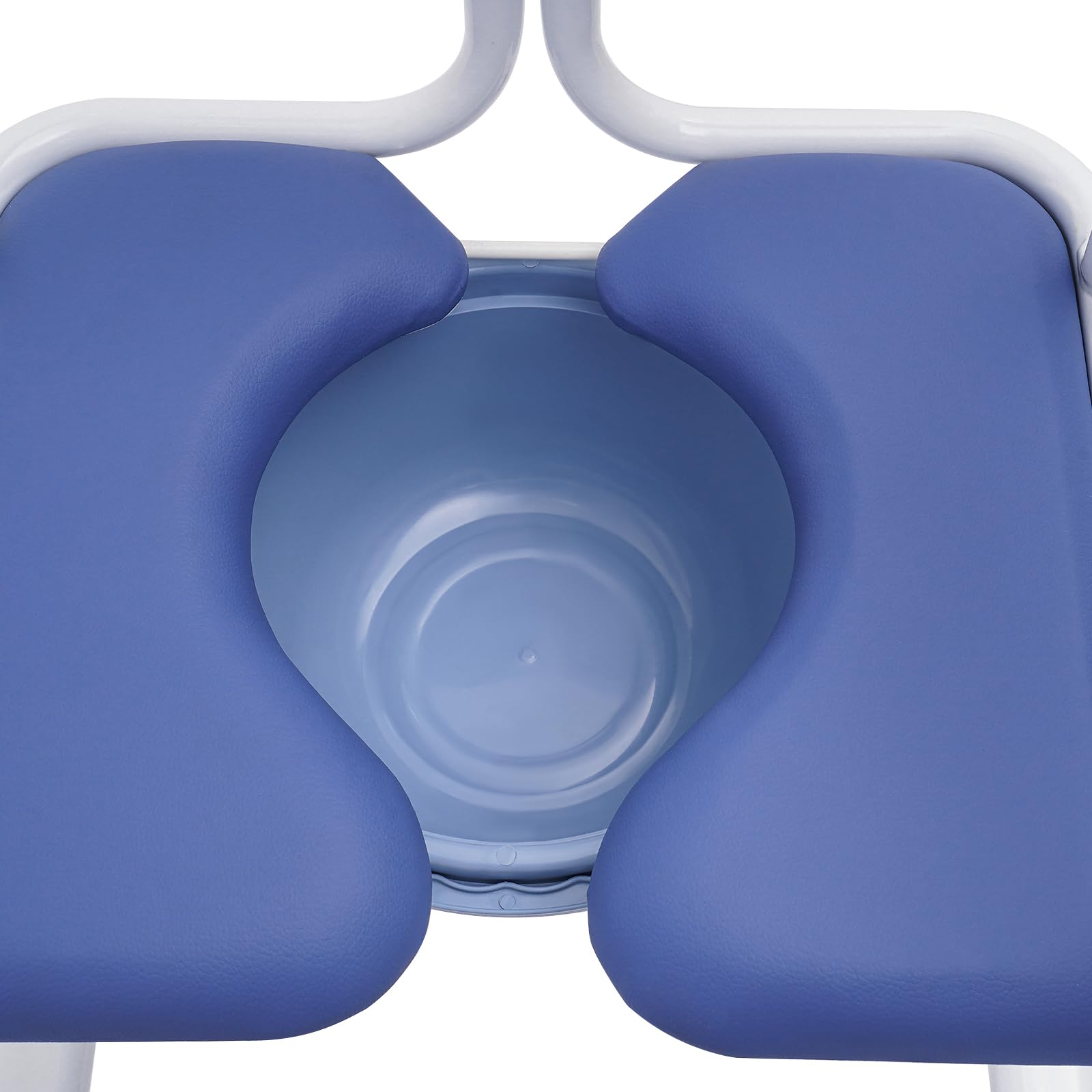 Elevador de pacientes hidráulico para el hogar con asiento dividido de 180° y orinal, mesa de comedor, silla de inodoro portátil, ayuda de transferencia de asiento para personas mayores, altura