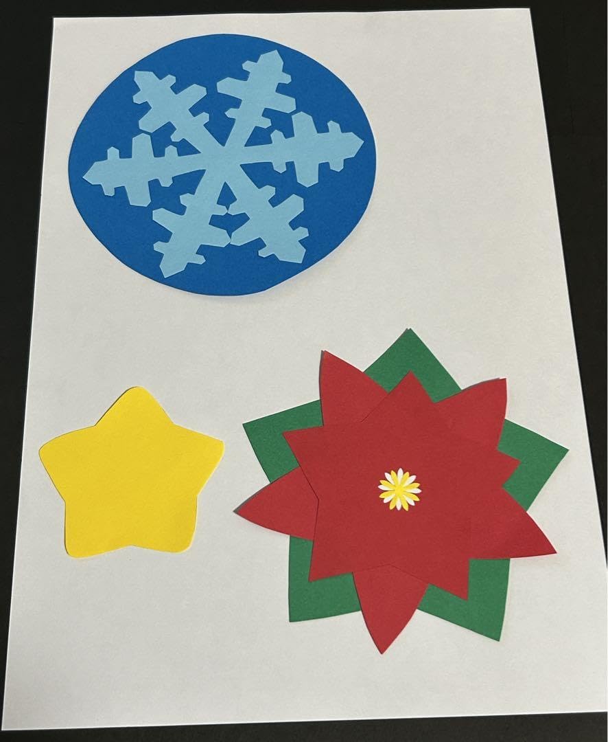 Amazon.co.jp: 壁面飾り クリスマス壁面 サンタさん壁面 画用紙壁面