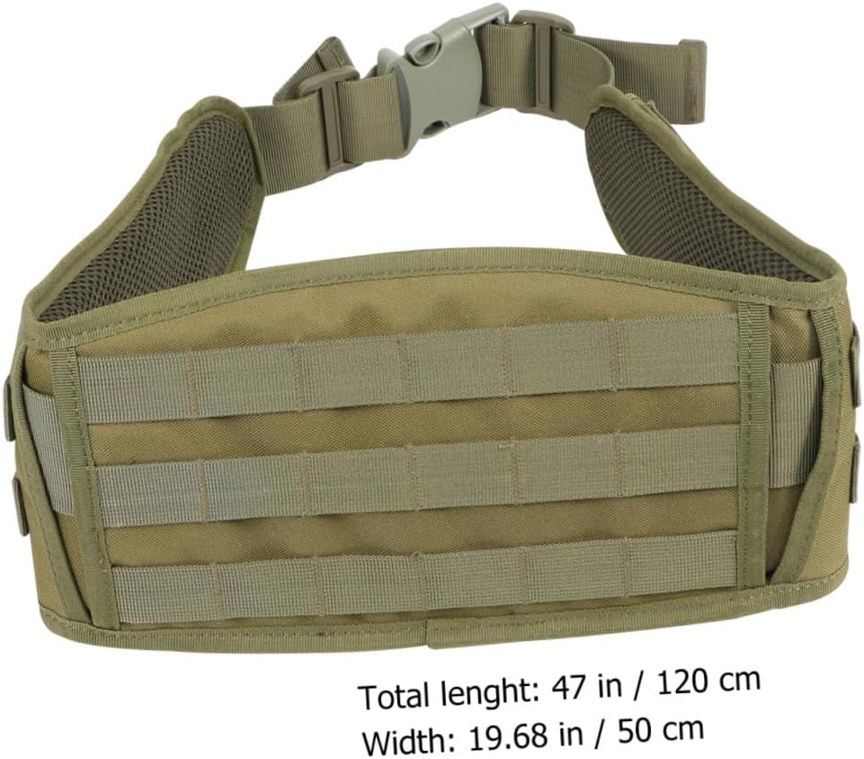 Outdoor Sports Waist Belt, Thick Oxford Cloth Battle Belt for Training image 2