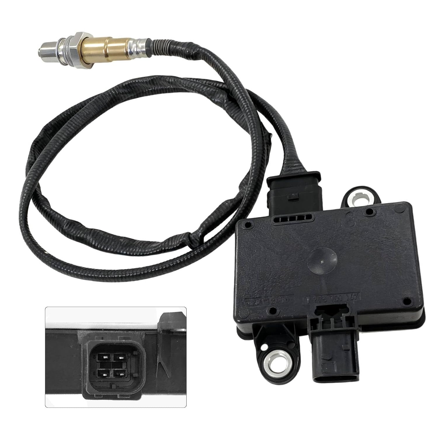 Diesel Exhaust Particulate Matter Sensor Compatible with 2019-2024 Dodge Ram 3500 4500 5500 6.7L Turbo Diesel Engine Replaces 68352149AB 0281007477 0281007476