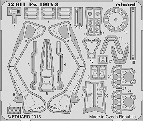 Preisvergleich Produktbild Eduard Photoetch 1:72 - Fw 190A-8 (Eduard)