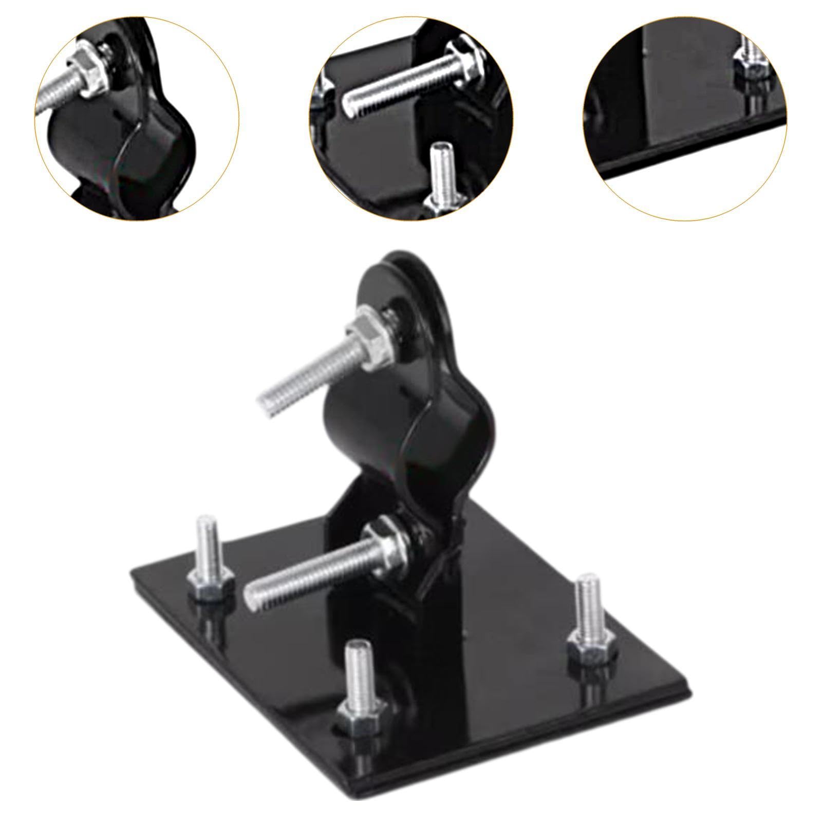 Menolana Bicycle Basket Mounting Bracket, Mounting Rack, Hardware for Electric Bikes, Easy Installation Supporting Fixed Bracket