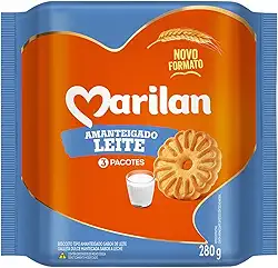 Biscoito Marilan Amanteigado Leite 280g