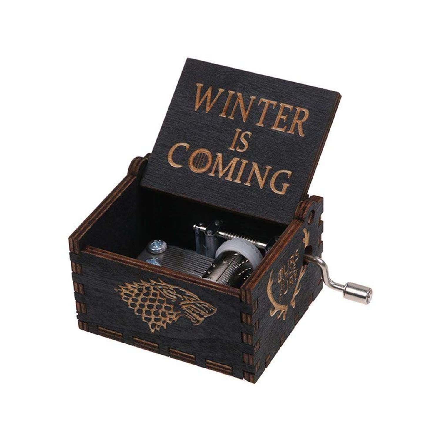 SKEIDO Game Of Thrones Stark Black Edition Classic Mini Blue Music Box