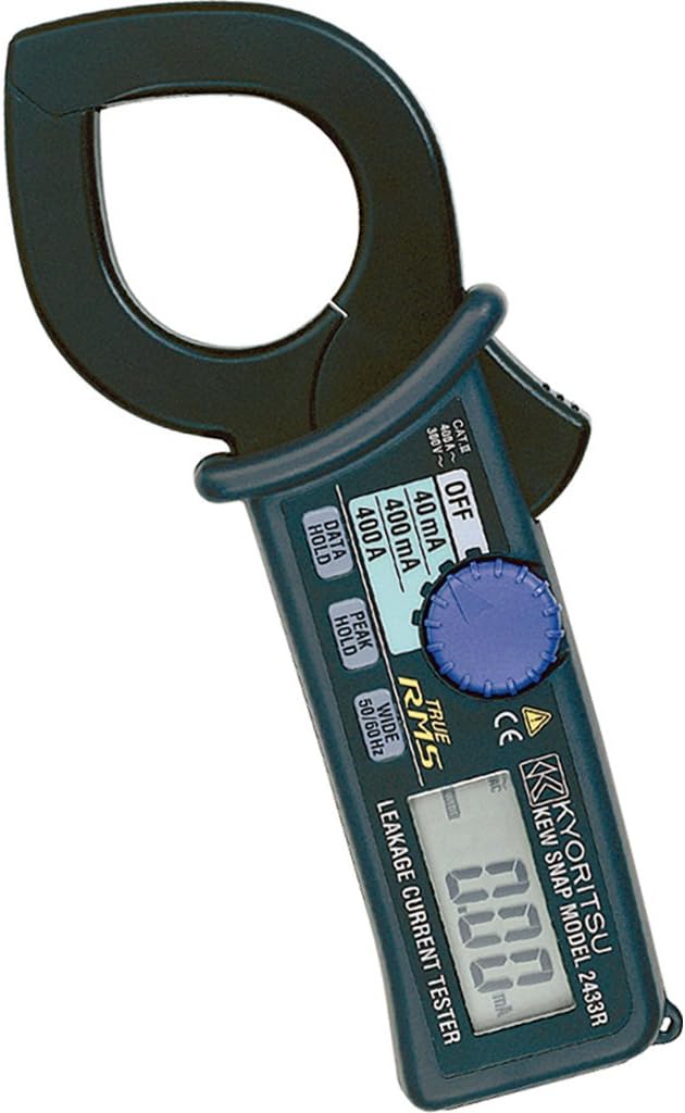 Digital Current Clamp for Current Dispersed AC TRMS Kyoritsu KEW 2413r, Grey