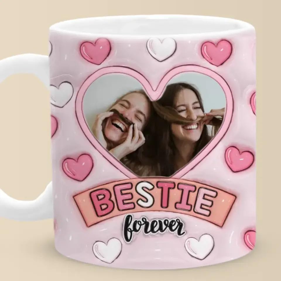 DOPTIKA-Friends-Are-The-Family-You-Choose-Custom-Photo-Bestie-Coffee-Mug-Christmas-Birthday-Gifts-For-Best-Friend-Bestie-BFF-Friendship-Gifts-For-Women-Sister-Gifts-Ceramic-Mug-Gifts-For-Her