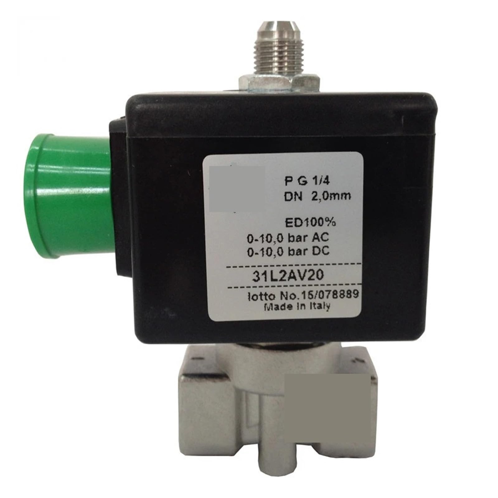 BACYDLPL 31L2AV20 Normally Closed Three-way Zero Pressure Starting Solenoid Valve DC12V