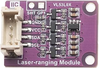 VL53l0X Laser Ranging Sensor Distance Module for Raspberry Pi Adui STM32 ToF Time Flight Distance Measurement Detector Module I2C Interface Accurate Ranging Up to 2m Distance Measurement