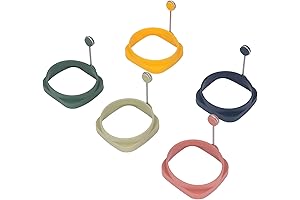 Silicone Egg Rings Set - Elevate Your Breakfast with Vibrant Perfection