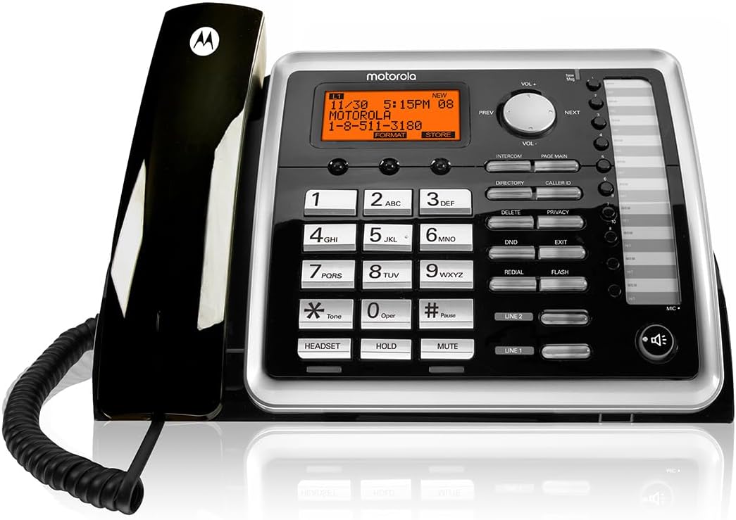 Motorola ML25260 ML25260 Corded Desk Phone Digital Answering System