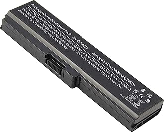 PA3817U-1BRS Battery for Toshiba Satellite L755 C655 M645 L750P L600 L675 L675D L700 L745 L750D L755D M640 P745 Series, Fit PA3818u-1BRS PA3819U-1BRS